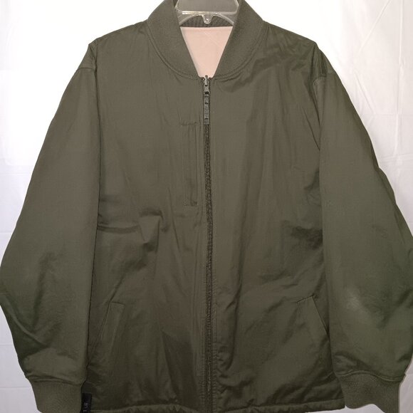 BYLT Basics Other - BYLT HI LO REVERSIBLE BOMBER JACKET  MEN'S SIZE XL